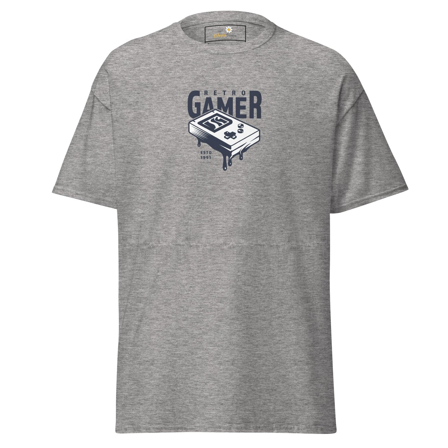 Unisex classic tee - IT RETRO GAMER - REGULAR - Sport Grey / S