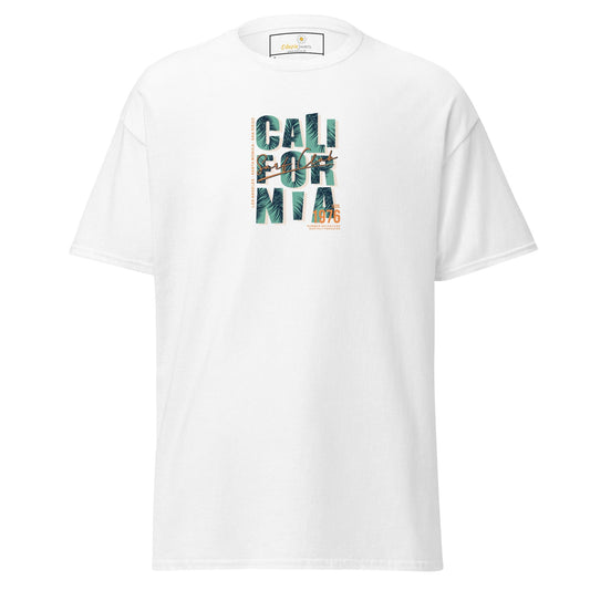 Unisex classic tee - TEXT CALIFORNIA - REGULAR - White / S