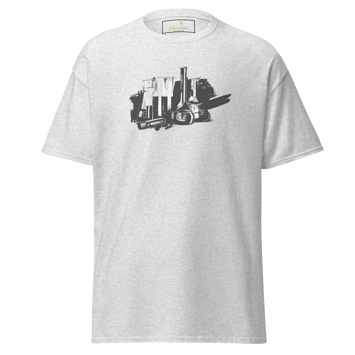 Unisex classic t-shirt - SKILLS CHEMISTRY - REGULAR - Ash / S