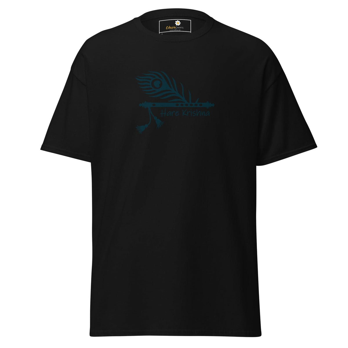 Unisex classic t-shirt - SPIRITUAL HARE KRISHNA - REGULAR - Black / S