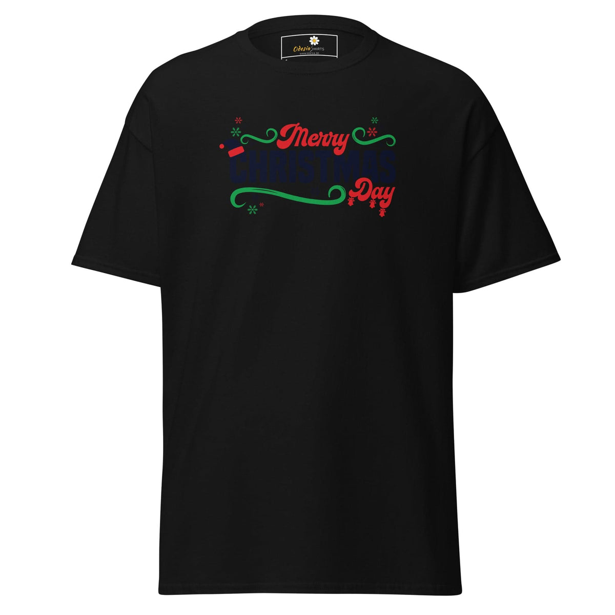 Unisex classic t-shirt - SEASONAL MERRY CHRISTMAS - REGULAR - Black / S