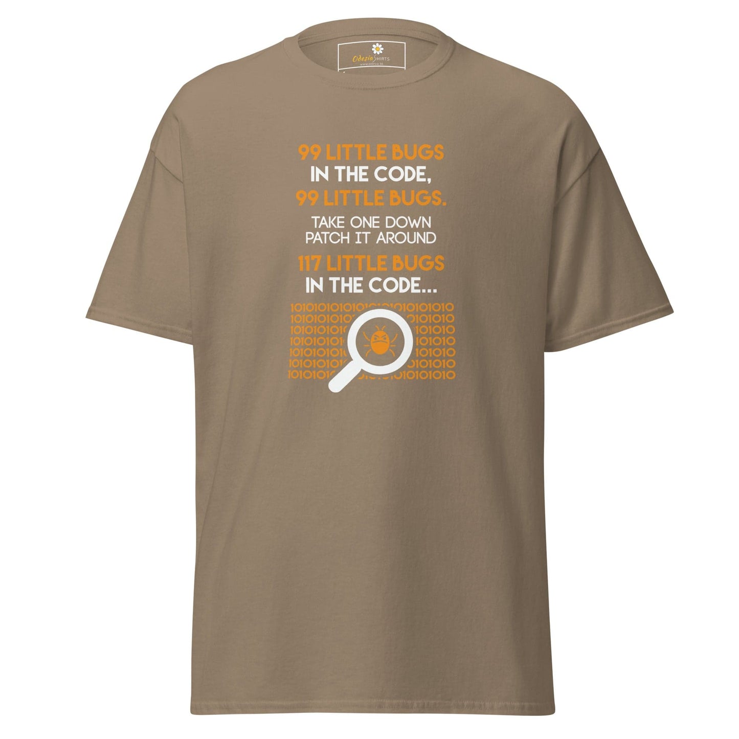 Unisex classic t-shirt - IT 99 LITTLE BUGS - REGULAR - Brown Savana / S