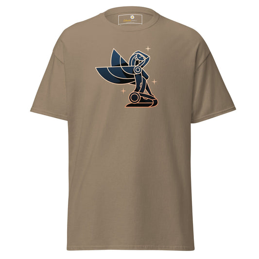 Unisex classic t-shirt - VIRGO WOMAN WINGS - REGULAR - Brown Savana / S