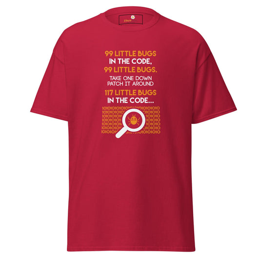 Unisex classic t-shirt - IT 99 LITTLE BUGS - REGULAR - Cardinal / S