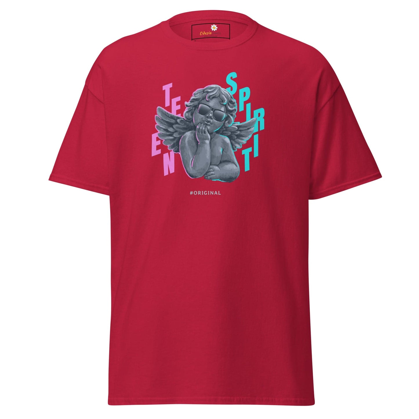 Unisex classic t-shirt - FANTASY TEEN SPIRIT - REGULAR - Cardinal / S