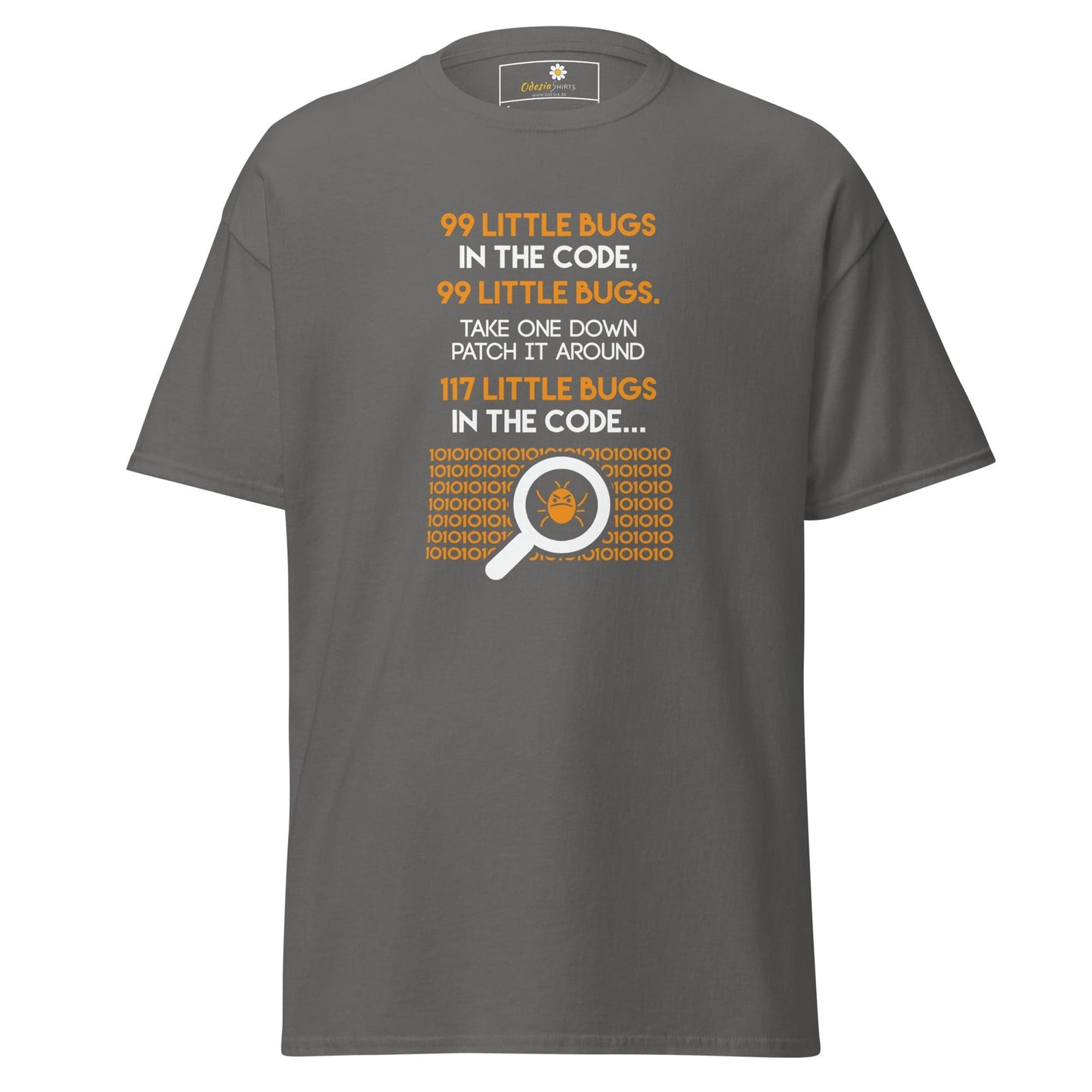 Unisex classic t-shirt - IT 99 LITTLE BUGS - REGULAR - Charcoal / S