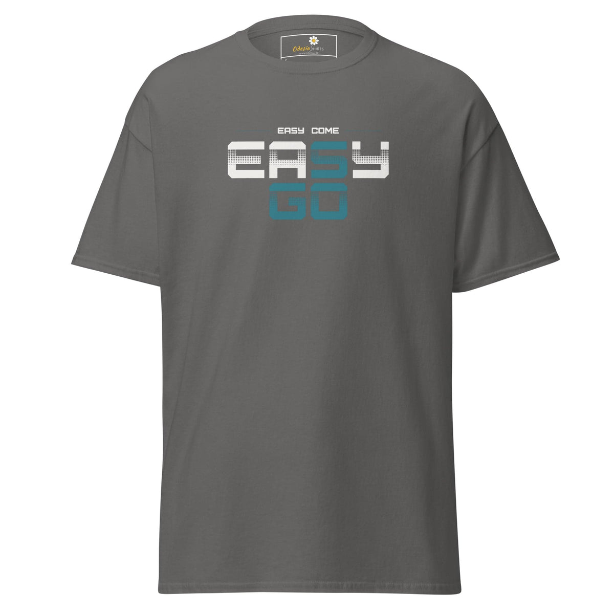 Gray T-shirt with graphic text from T-SHIRT DESIGN TEE MAN WOMAN S-XL