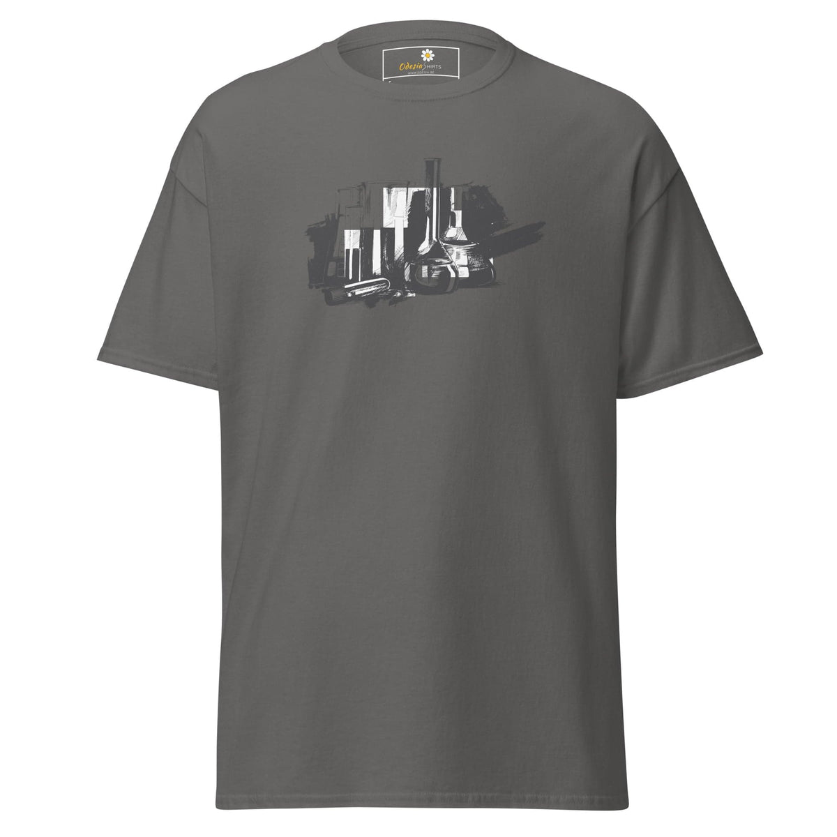 Unisex classic t-shirt - SKILLS CHEMISTRY - REGULAR - Charcoal / S