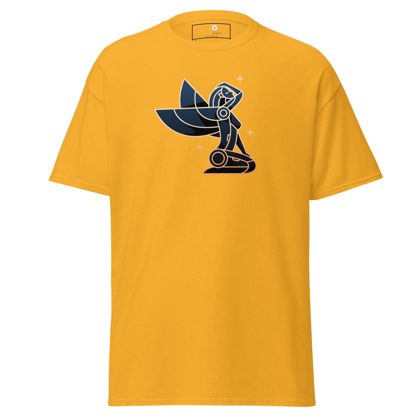Unisex classic t-shirt - VIRGO WOMAN WINGS - REGULAR - Gold / S