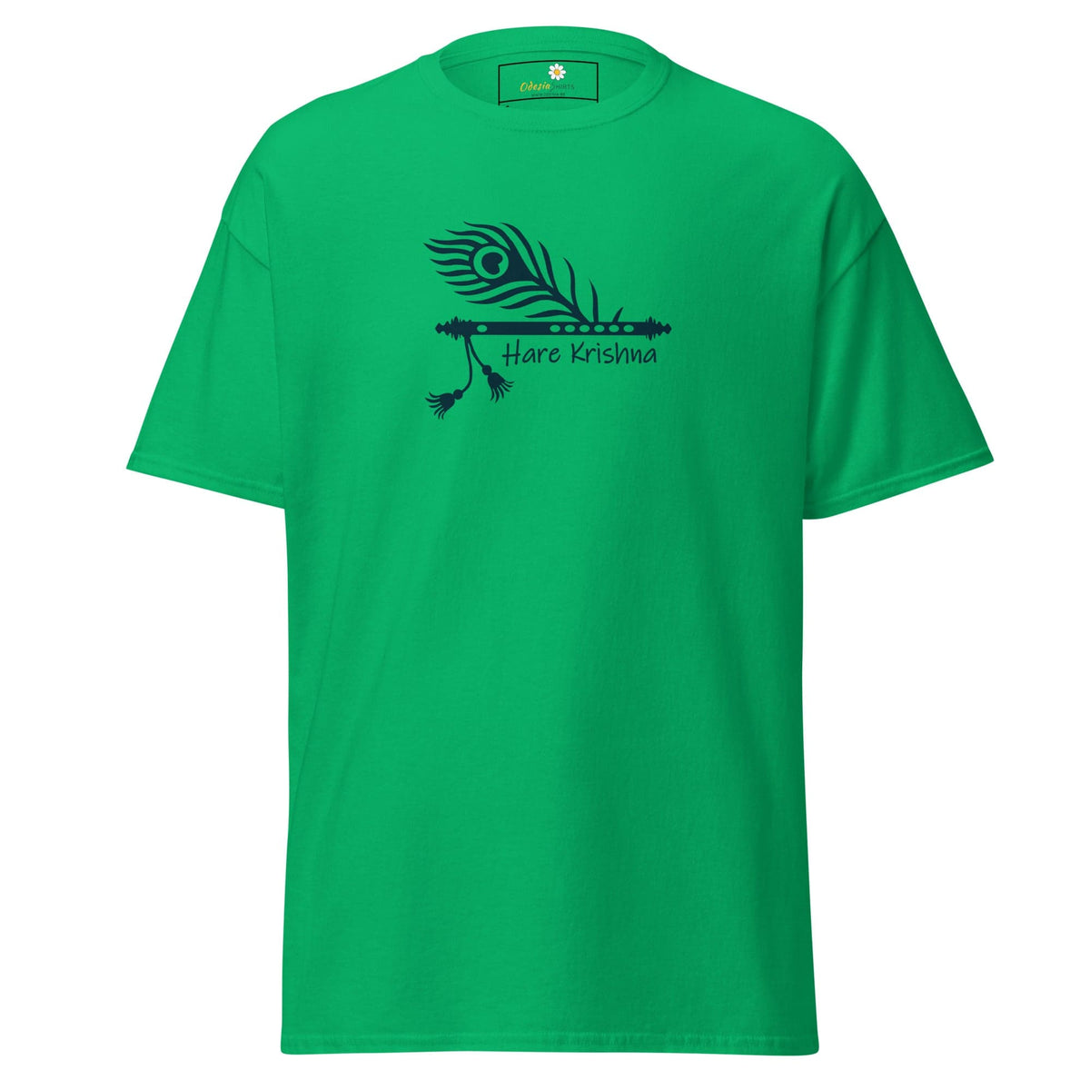 Unisex classic t-shirt - SPIRITUAL HARE KRISHNA - REGULAR - Irish Green / S