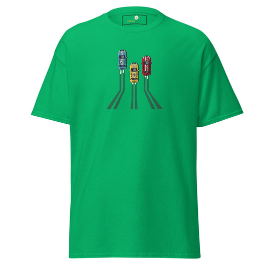 Unisex classic t-shirt - SPORT RACING CARS - REGULAR - Irish Green / S