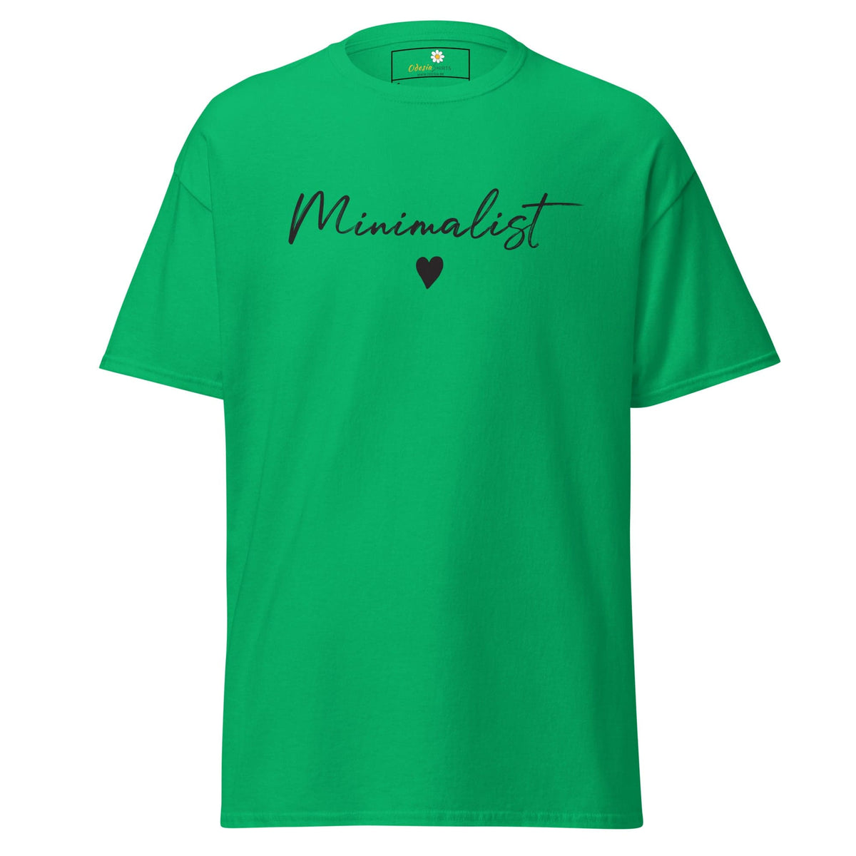 Unisex classic t-shirt - TEXT MINIMALIST - REGULAR - Irish Green / S
