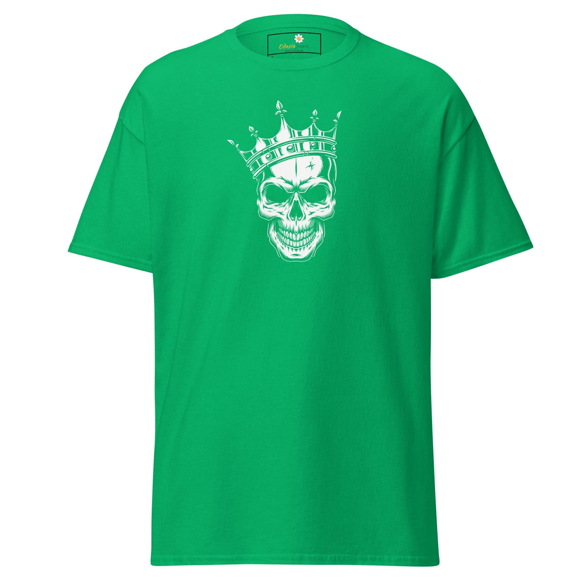 Unisex classic t-shirt - SKULL KING - REGULAR - Irish Green / S