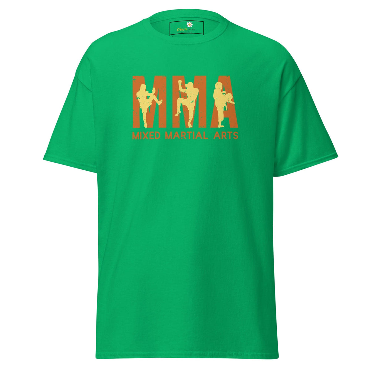 Unisex classic t-shirt - SPORT MMA MIXED MARTIAL - REGULAR - Irish Green / S