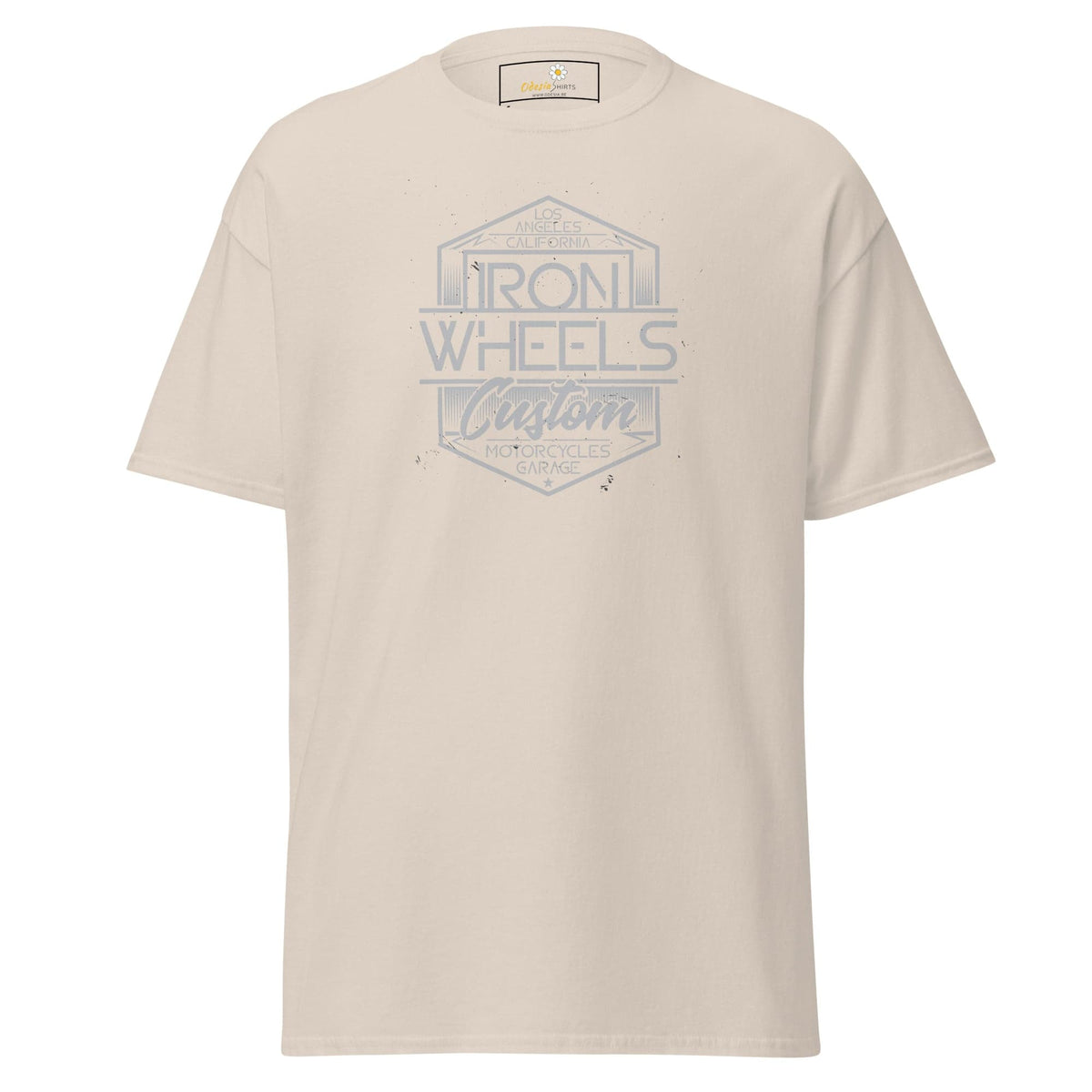 Unisex classic t-shirt - MISC IRON WHEELS - REGULAR - Natural / S