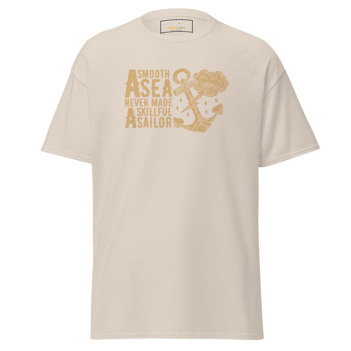 Unisex classic t-shirt - SEALIFE SMOOTH SEA MADE SAILOR - REGULAR - Natural / S