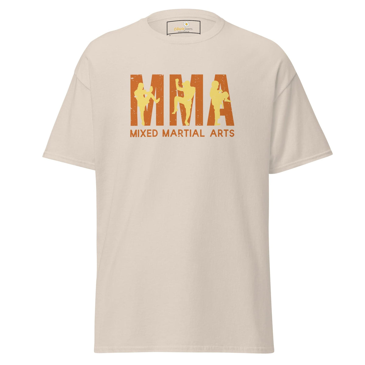 Unisex classic t-shirt - SPORT MMA MIXED MARTIAL - REGULAR - Natural / S