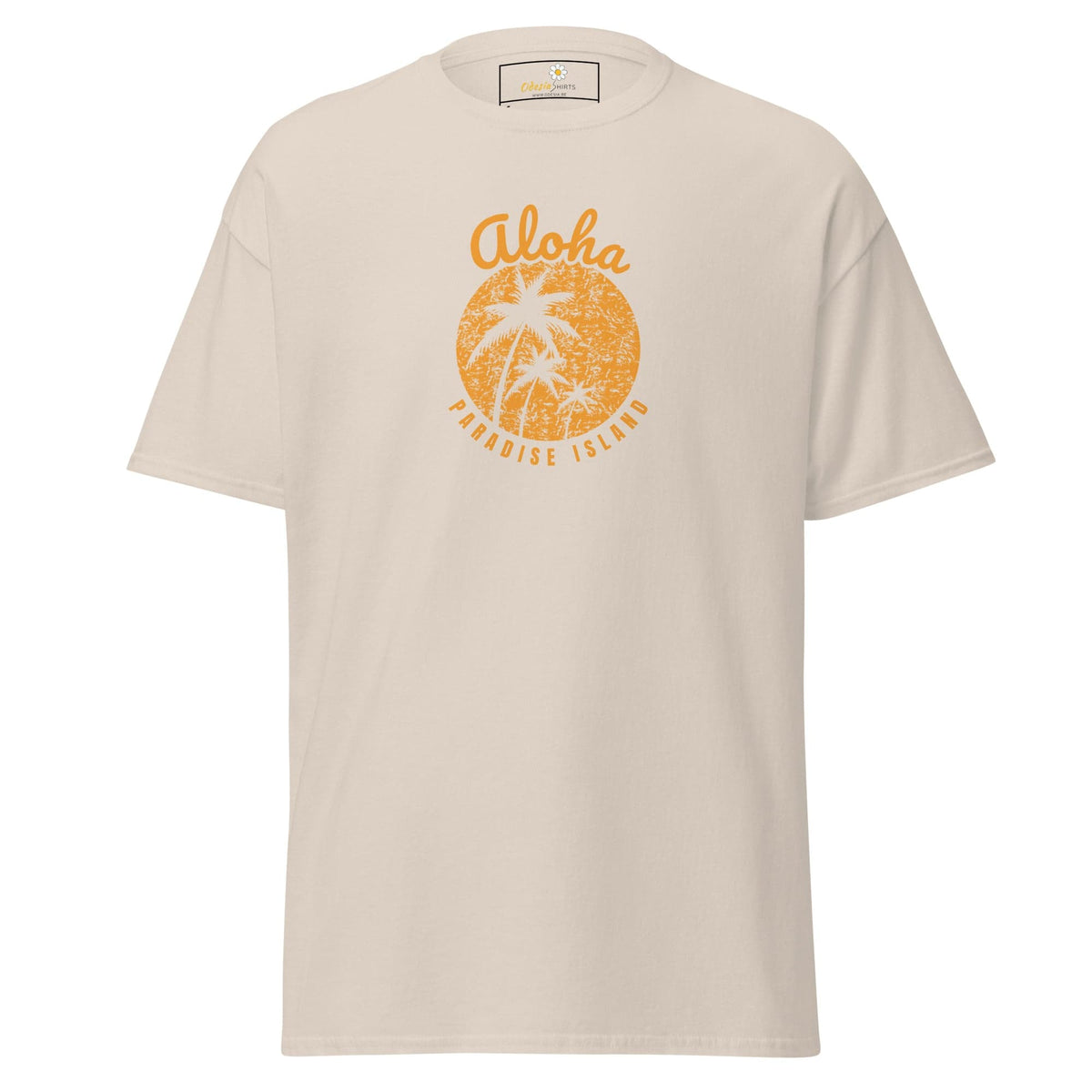 Unisex classic t-shirt - SUMMER COUNTRY PARADISE ISLAND - REGULAR - Natural / S
