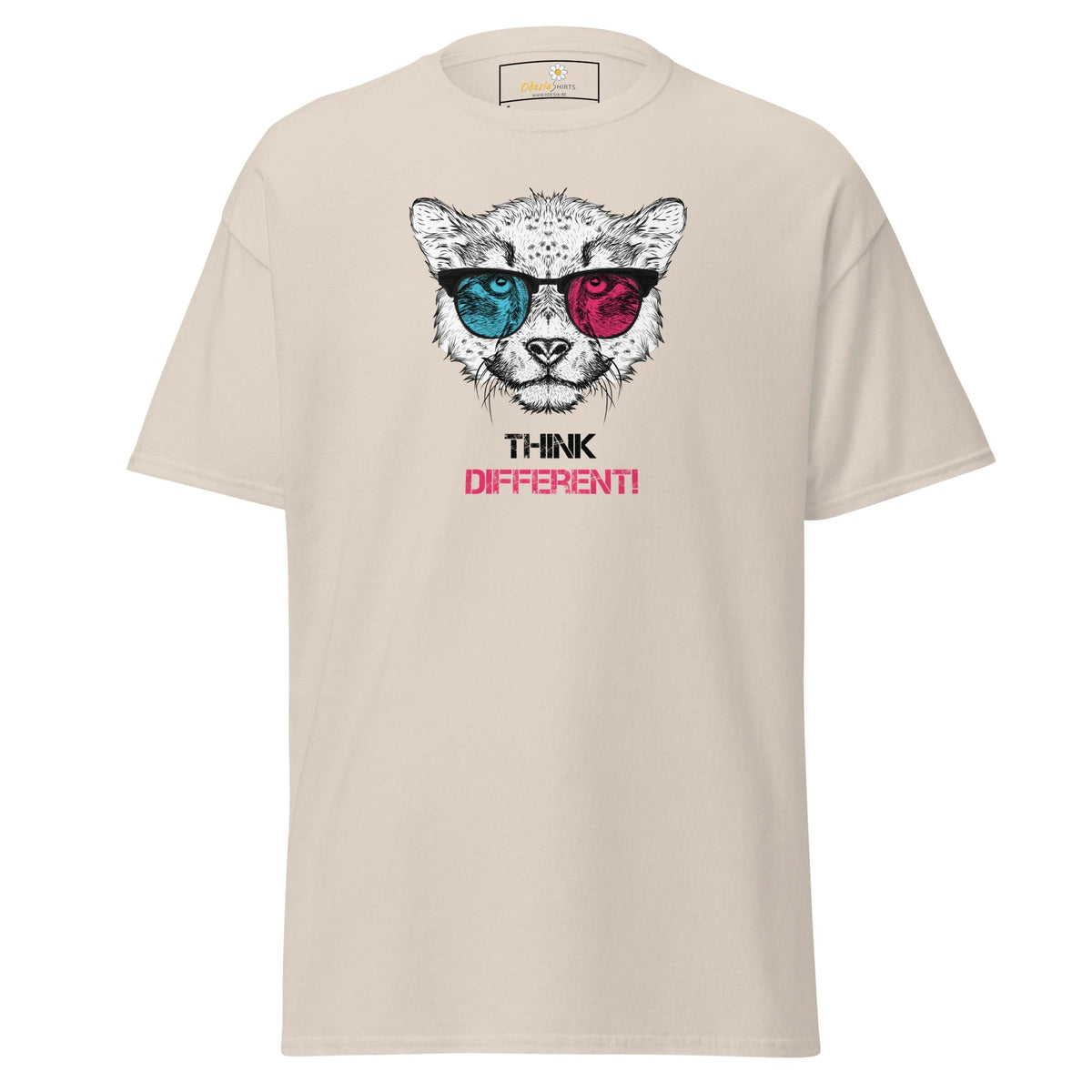 Unisex classic t-shirt - FANTASY THINK DIFFERENT - REGULAR - Natural / S