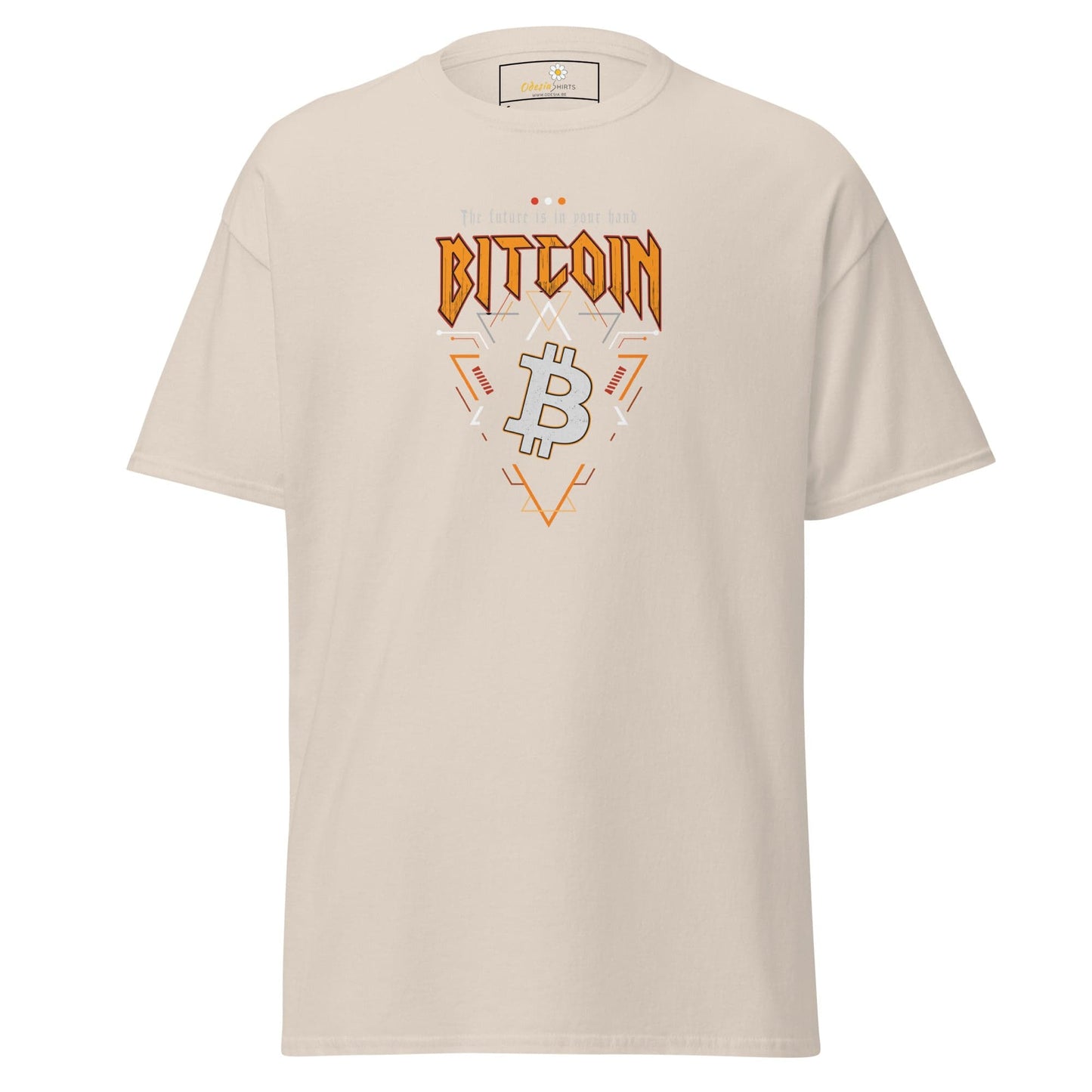 Unisex classic t-shirt - MISC BITCOIN YOUR FUTURE - REGULAR - Natural / S