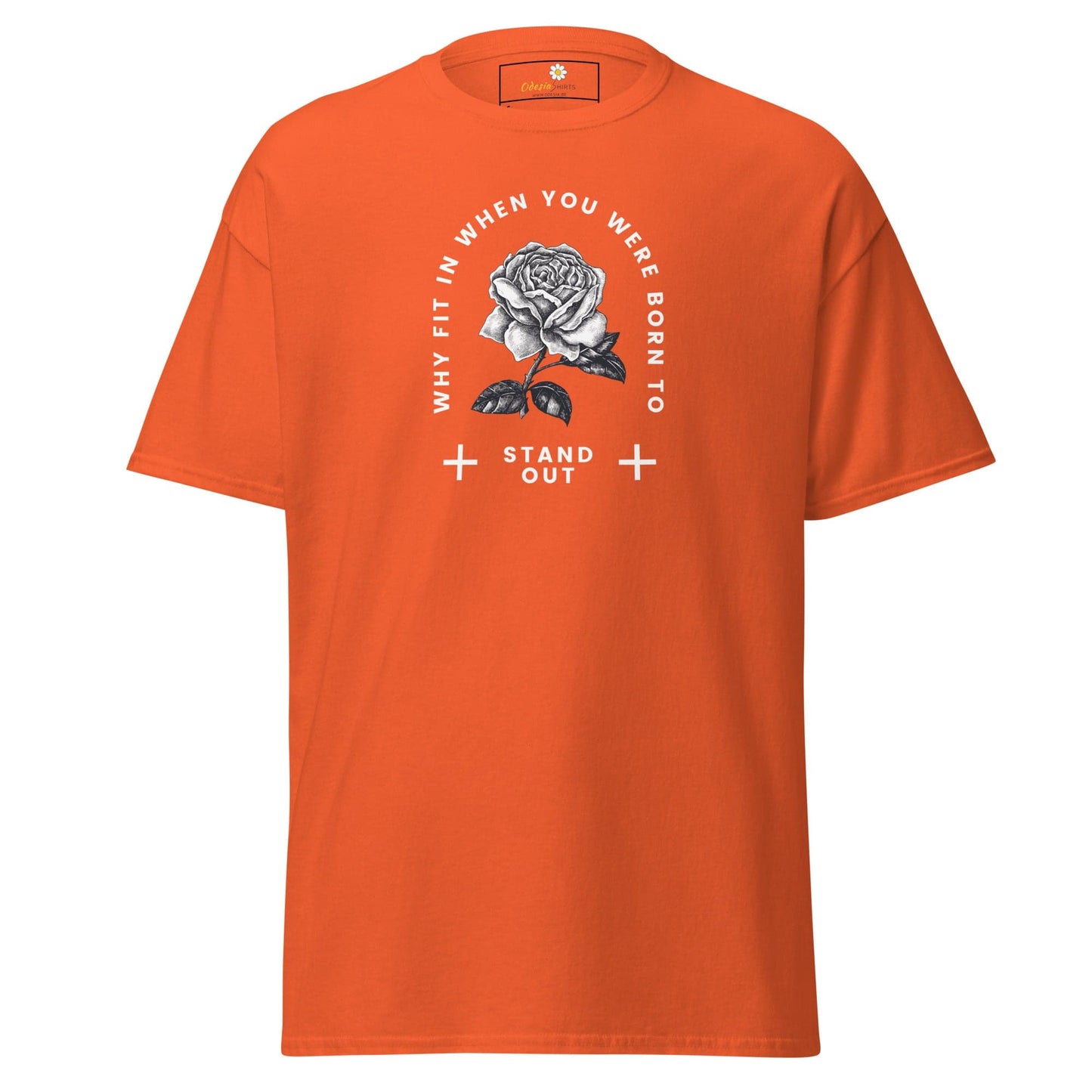 Unisex classic t-shirt - MISC FIT IN STAND OUT - REGULAR - Orange / S