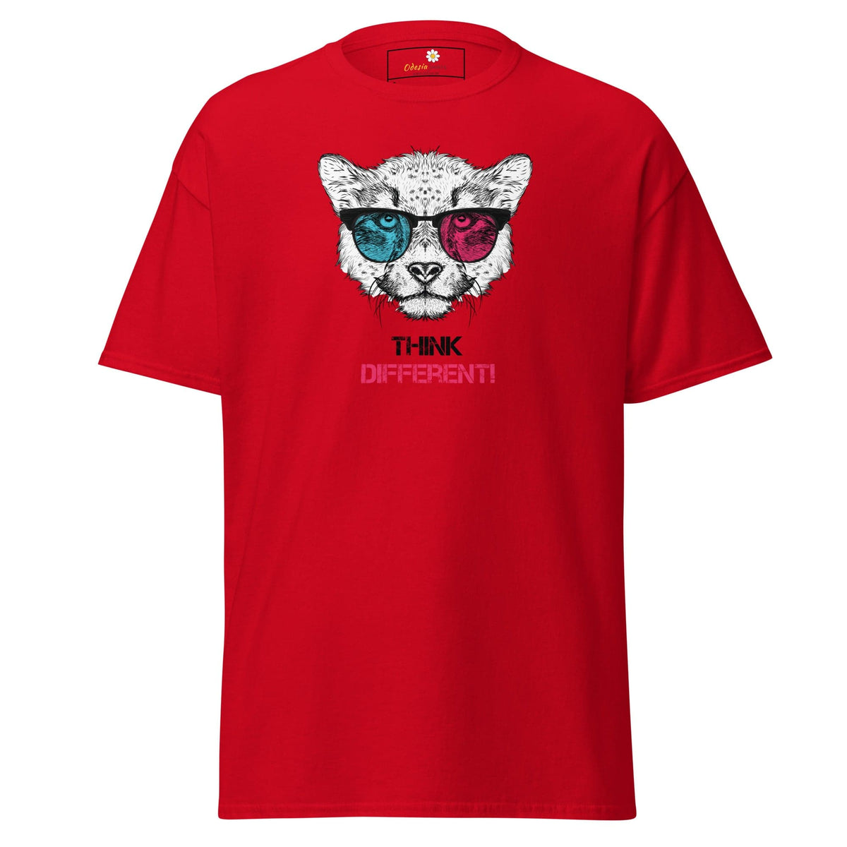 Unisex classic t-shirt - FANTASY THINK DIFFERENT - REGULAR - Red / S