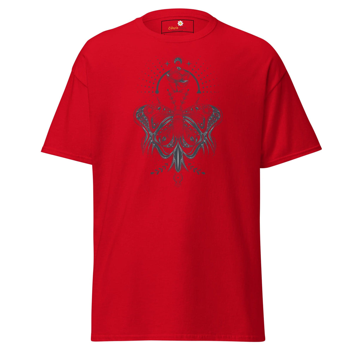 Unisex classic t-shirt - MYSTIC BUTTERFLY - REGULAR - Red / S