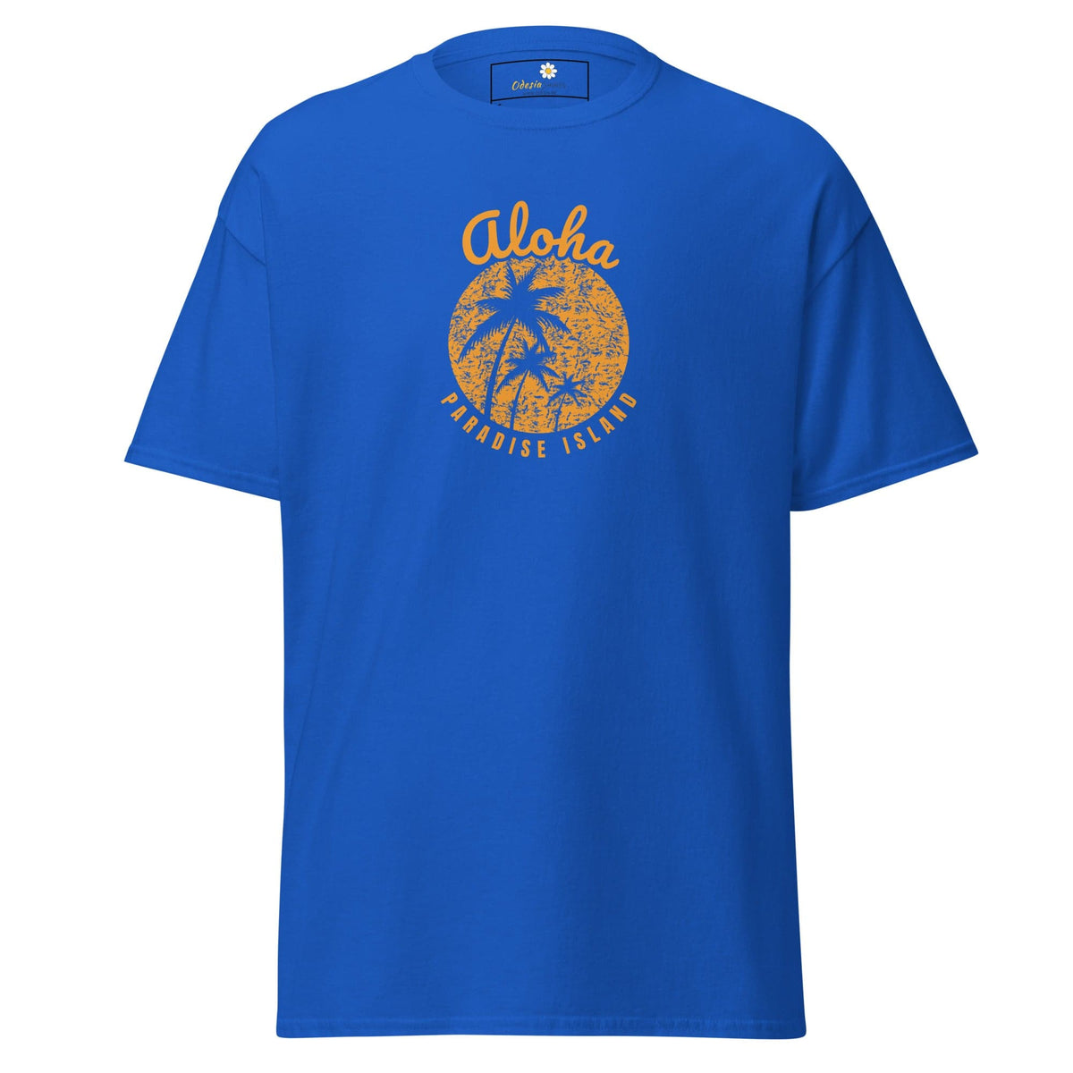 Unisex classic t-shirt - SUMMER COUNTRY PARADISE ISLAND - REGULAR - Royal / S