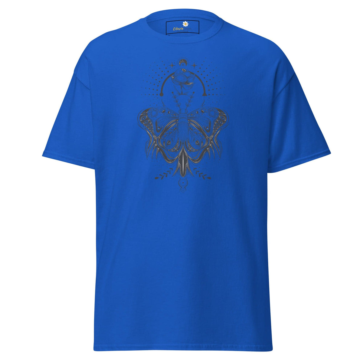 Unisex classic t-shirt - MYSTIC BUTTERFLY - REGULAR - Royal / S