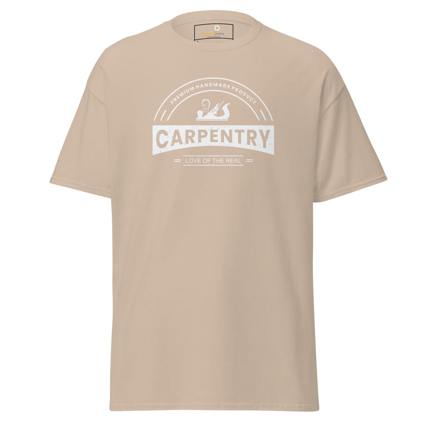Unisex classic t-shirt - SKILLS CARPENTRY DREAM - REGULAR - Sand / S