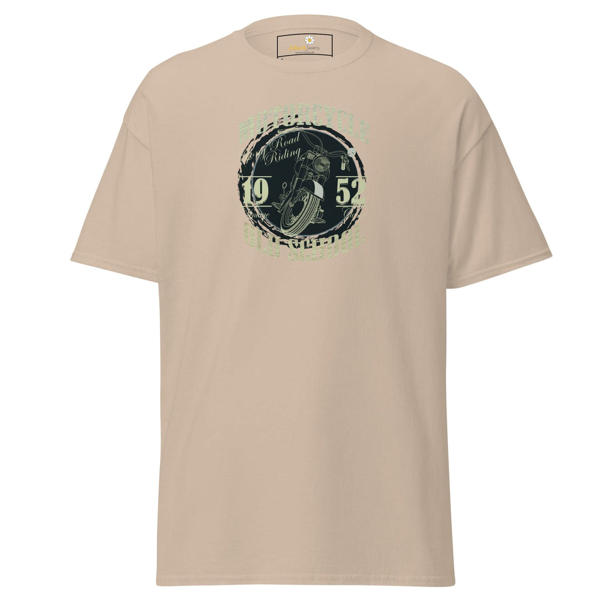 Unisex classic t-shirt - MISC MOTORCYCLE 1952 - REGULAR - Sand / S