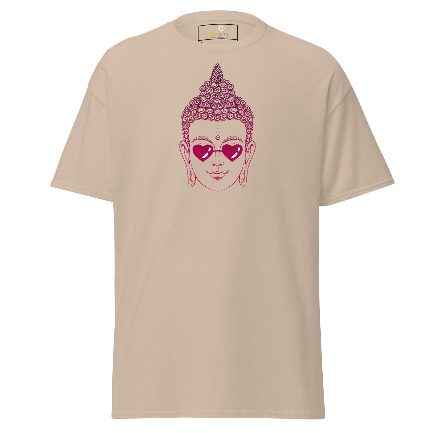 Unisex classic t-shirt - SPIRITUAL BUDDHA LOVE - REGULAR - Sand / S