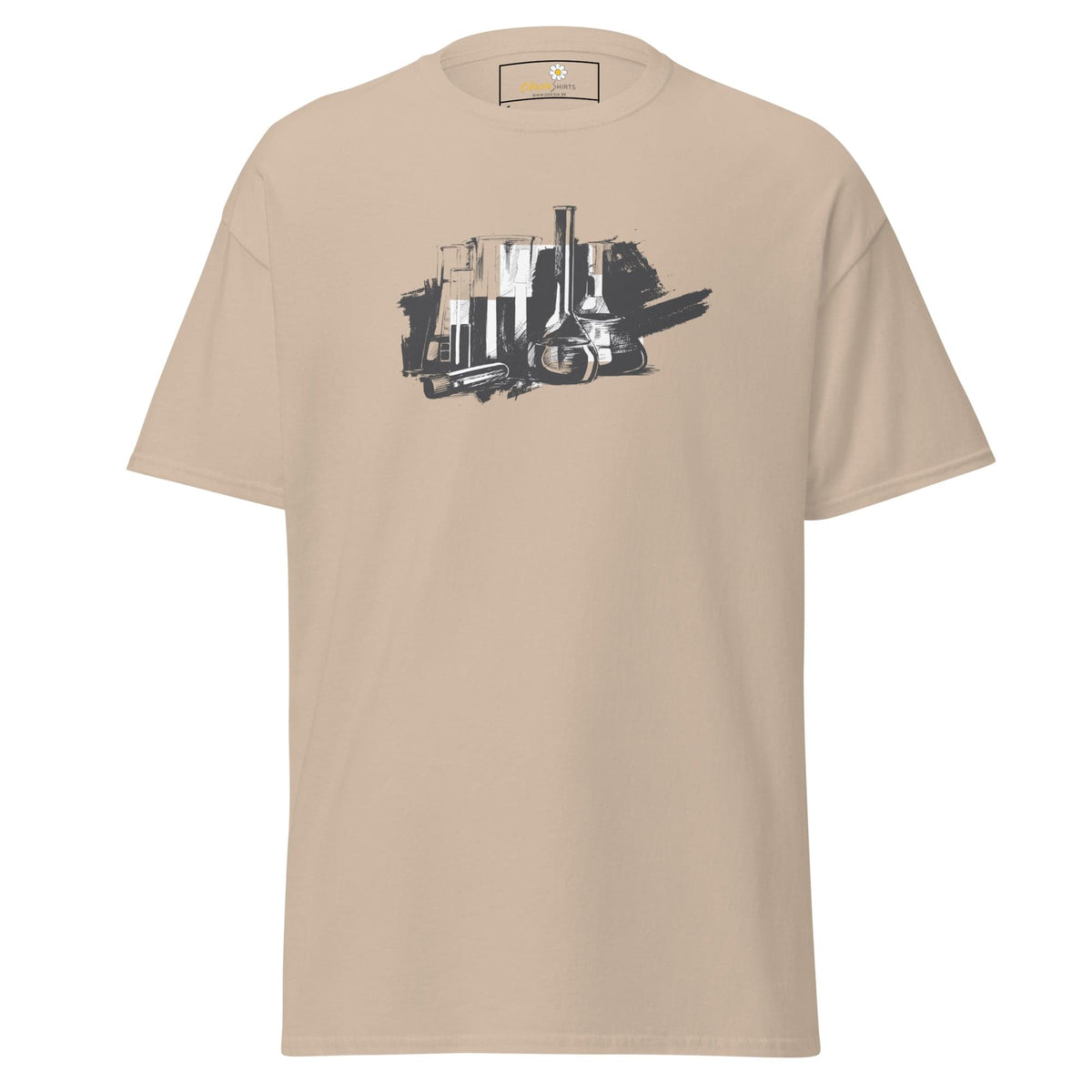 Unisex classic t-shirt - SKILLS CHEMISTRY - REGULAR - Sand / S