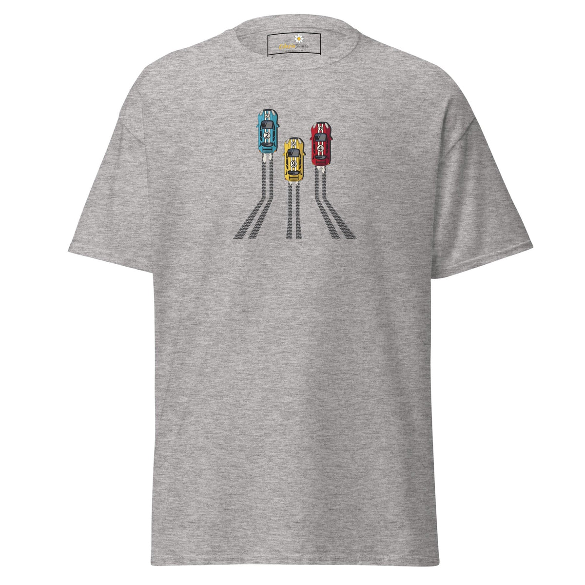 Unisex classic t-shirt - SPORT RACING CARS - REGULAR - Sport Grey / S