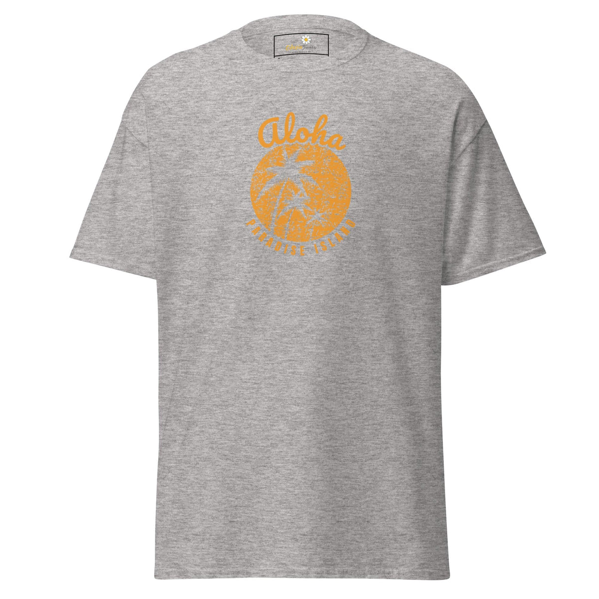 Unisex classic t-shirt - SUMMER COUNTRY PARADISE ISLAND - REGULAR - Sport Grey / S