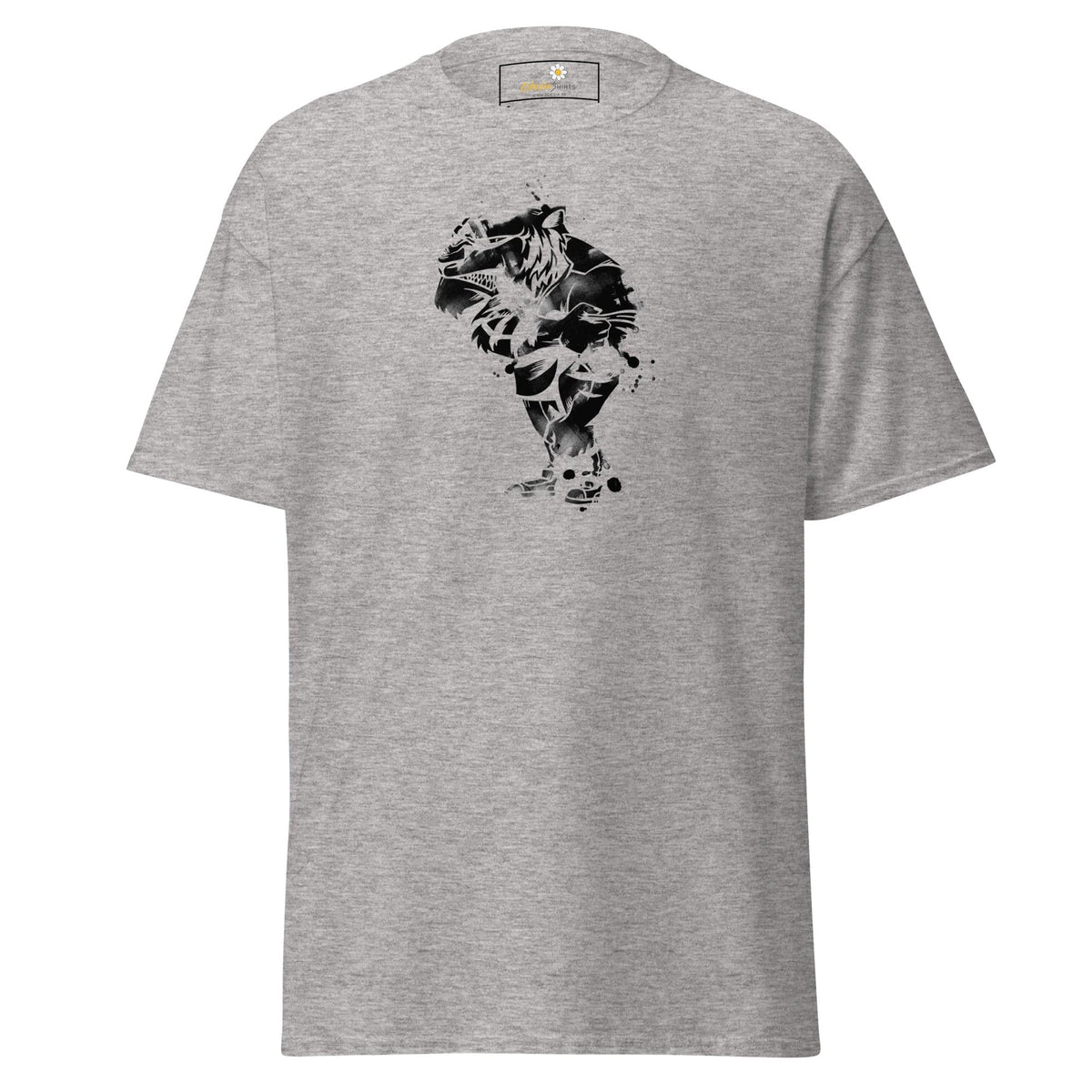 Unisex classic t-shirt - FANTASY STRANGE DUDE - REGULAR - Sport Grey / S