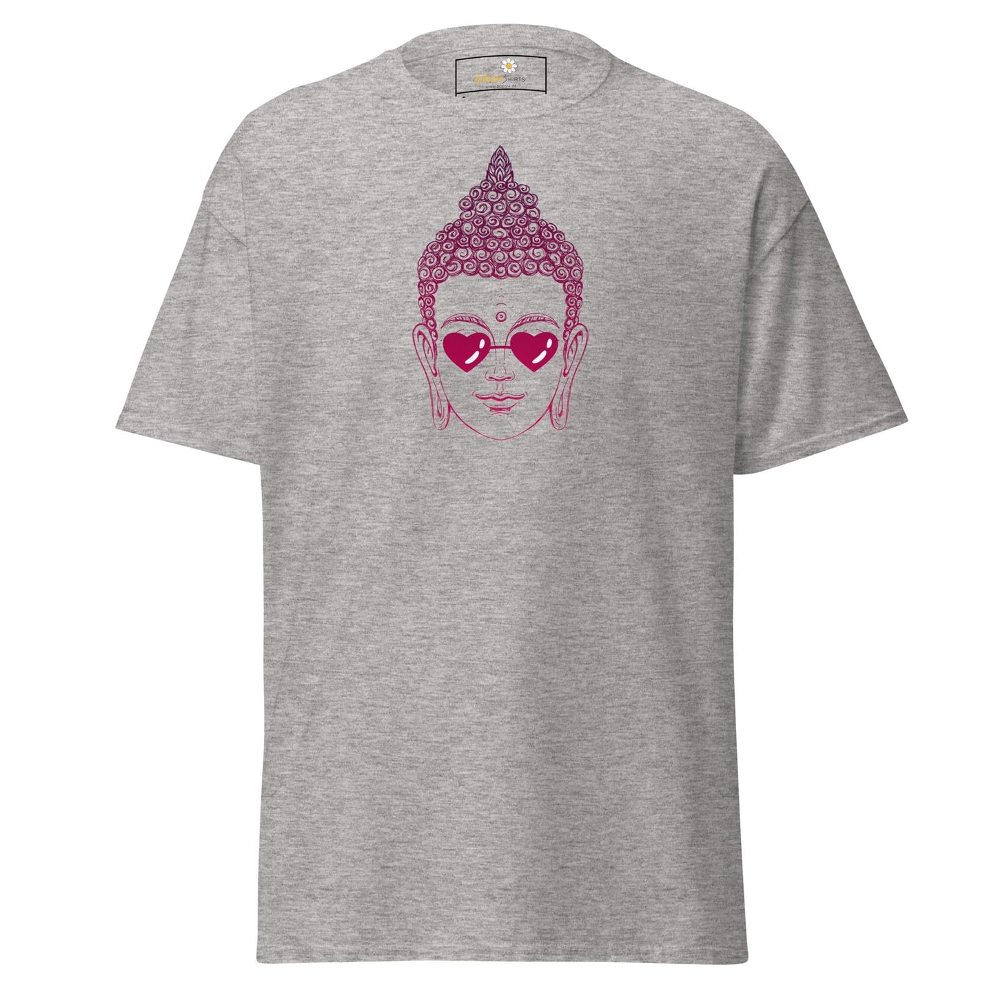 Unisex classic t-shirt - SPIRITUAL BUDDHA LOVE - REGULAR - Sport Grey / S