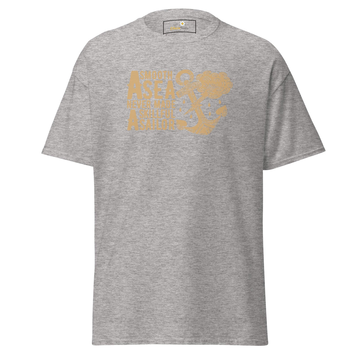 Unisex classic t-shirt - SEALIFE SMOOTH SEA MADE SAILOR - REGULAR - Sport Grey / S
