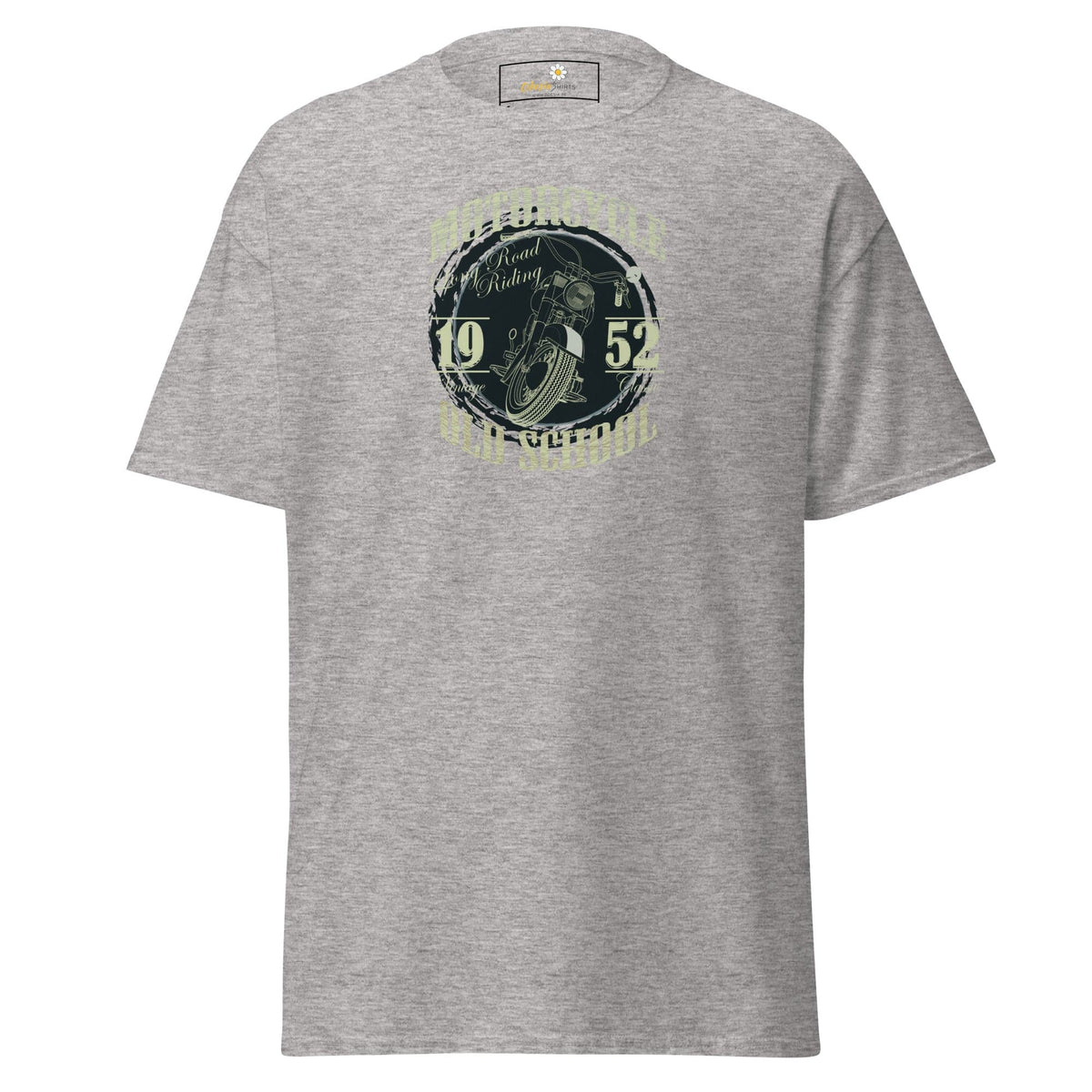 Unisex classic t-shirt - MISC MOTORCYCLE 1952 - REGULAR - Sport Grey / S