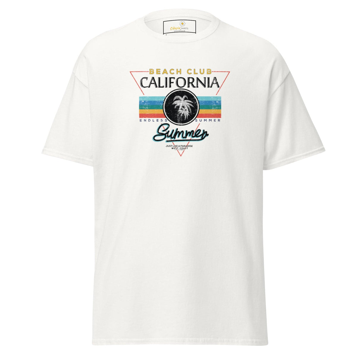 White graphic T-shirt displayed in T-SHIRT DESIGN TEE for men and women sizes S to XL