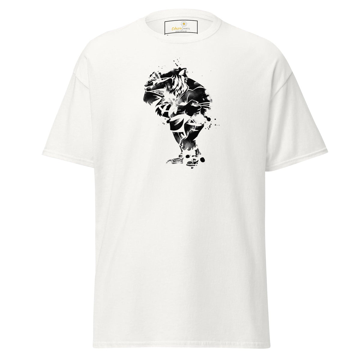 Unisex classic t-shirt - FANTASY STRANGE DUDE - REGULAR - White / S