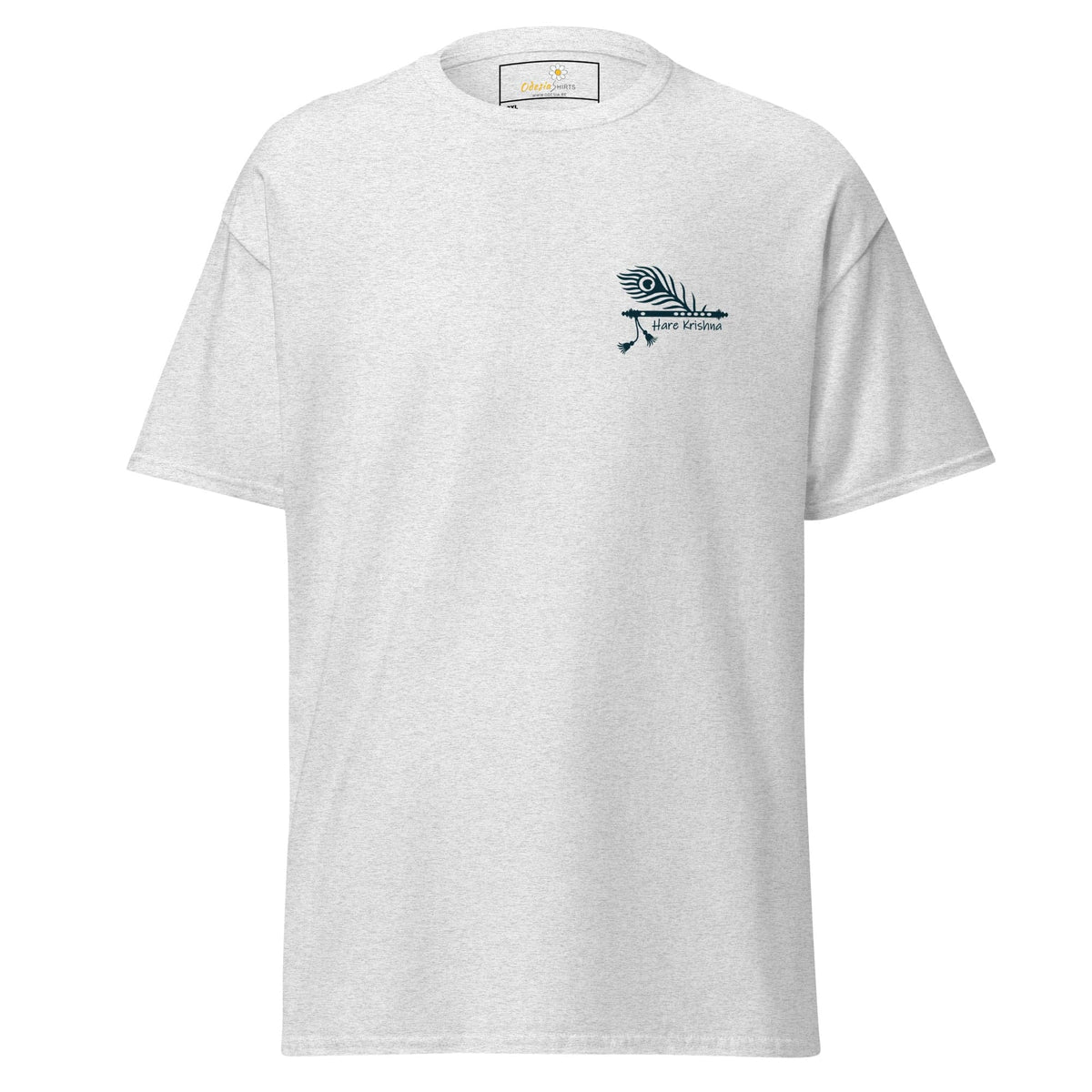 Gray short-sleeved T-shirt from T-SHIRT DESIGN TEE for Men and Women in 2XL to 5XL