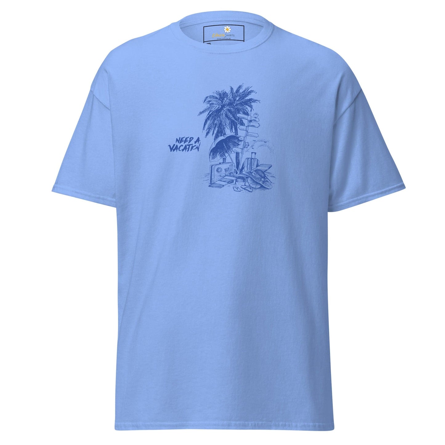 T-shirt Design Tee • Men / Women • [2xl-5xl] - Carolina Blue / 2xl