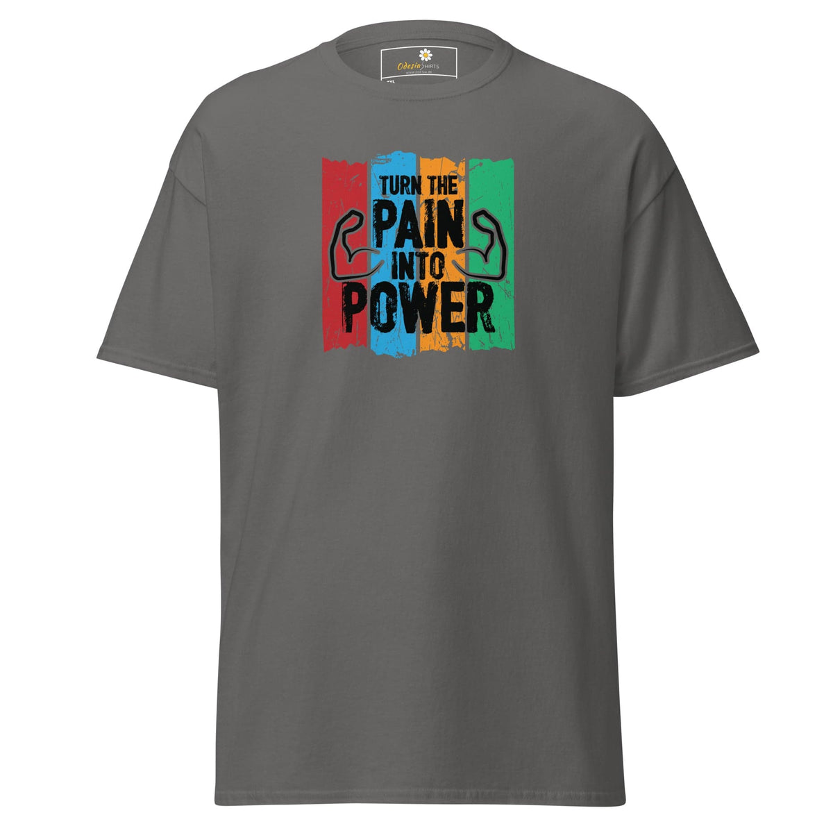 T-shirt Design Tee • Men / Women • [2xl-5xl] - Charcoal / 2xl