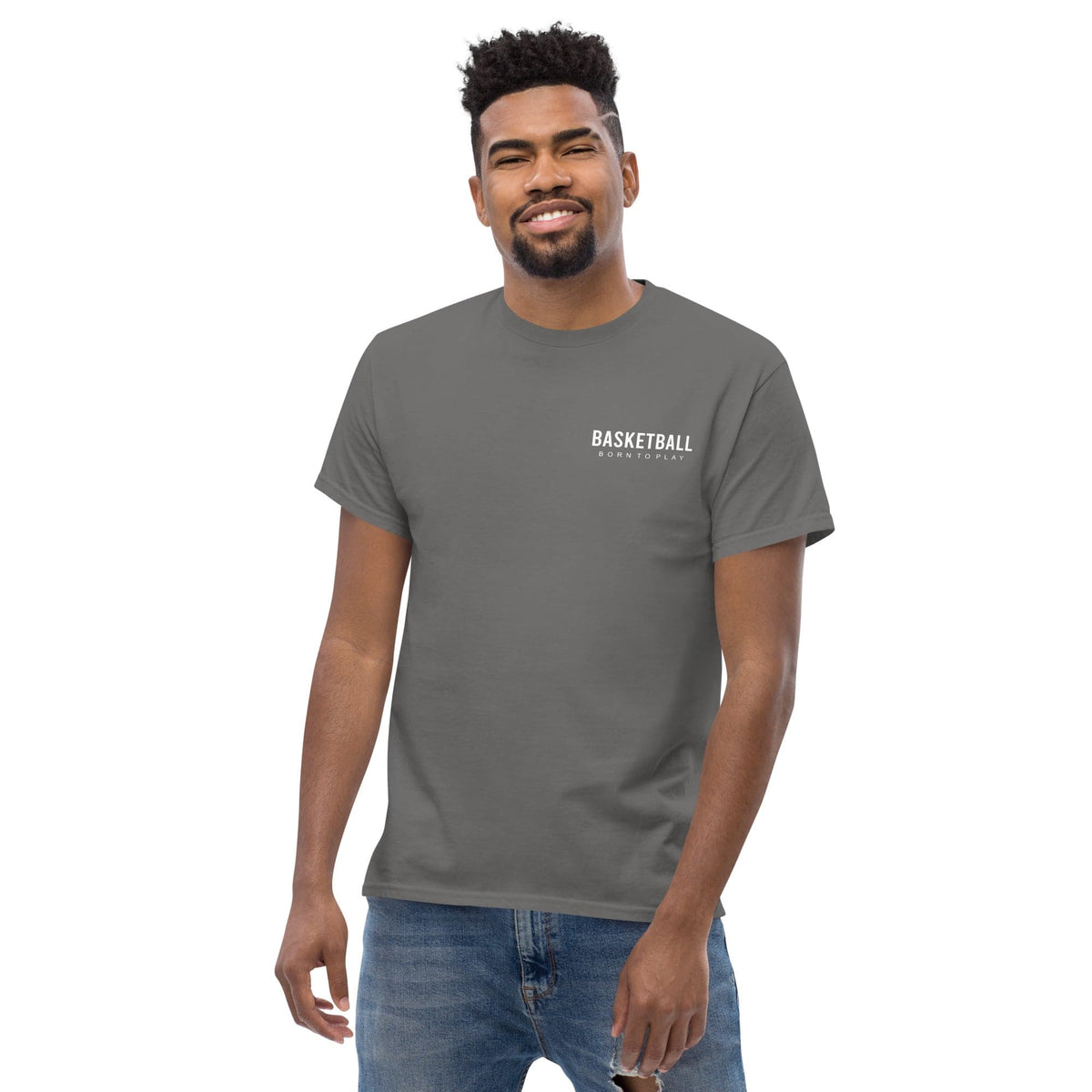 T-shirt Design Tee • Men / Women • [2xl-5xl] - Charcoal / 2xl