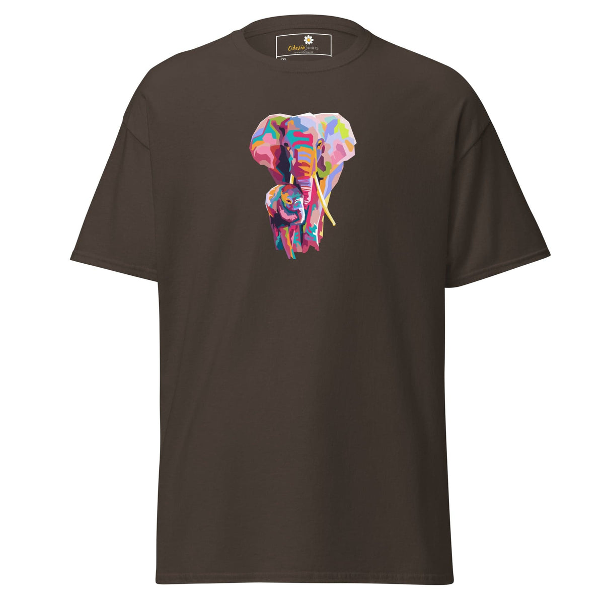 T-shirt Design Tee • Men / Women • [2xl-5xl] - Dark Chocolate / 2xl