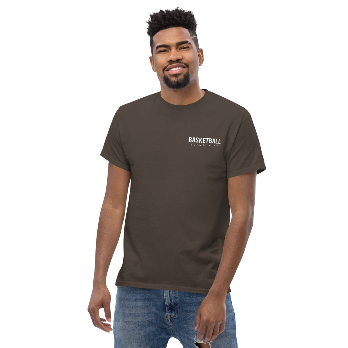 T-shirt Design Tee • Men / Women • [2xl-5xl] - Dark Chocolate / 2xl