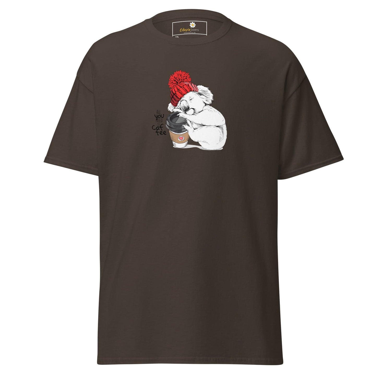 T-shirt Design Tee • Men / Women • [2xl-5xl] - Dark Chocolate / 2xl