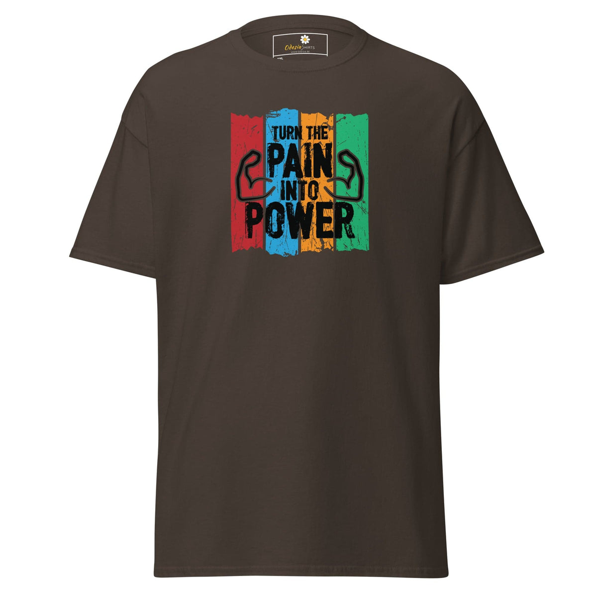 T-shirt Design Tee • Men / Women • [2xl-5xl] - Dark Chocolate / 2xl