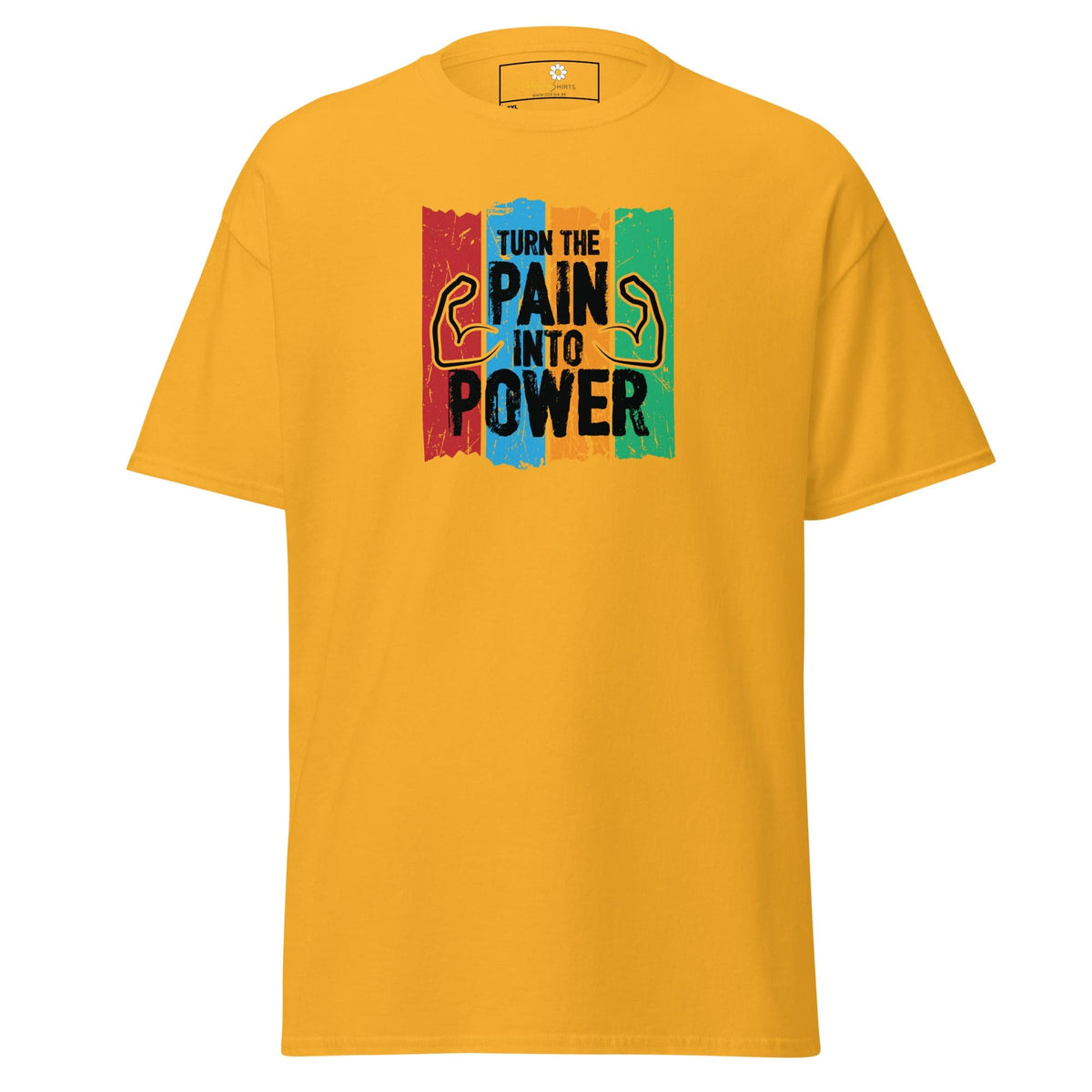 T-shirt Design Tee • Men / Women • [2xl-5xl] - Gold / 2xl